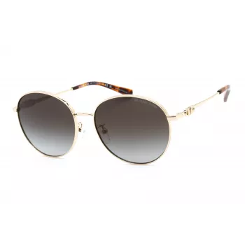 Michael Kors Sieviešu Saulesbrilles MK1119-10148G Kvadrātveida Caurspīdīgi Pelēks Rāmis Pelēks Gradienta Lēcas 57/16/140 mm