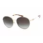 Michael Kors Sieviešu Saulesbrilles MK1119-10148G Kvadrātveida Caurspīdīgi Pelēks Rāmis Pelēks Gradienta Lēcas 57/16/140 mm
