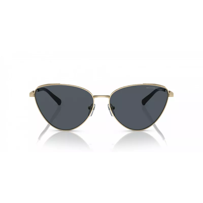 Michael Kors Sieviešu saulesbrilles MK1140-10146G Rozā zelta rāmis, gaiši brūnas gradienta lēcas 59mm