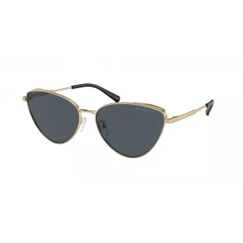 Michael Kors Sieviešu saulesbrilles MK1140-10146G Rozā zelta rāmis, gaiši brūnas gradienta lēcas 59mm