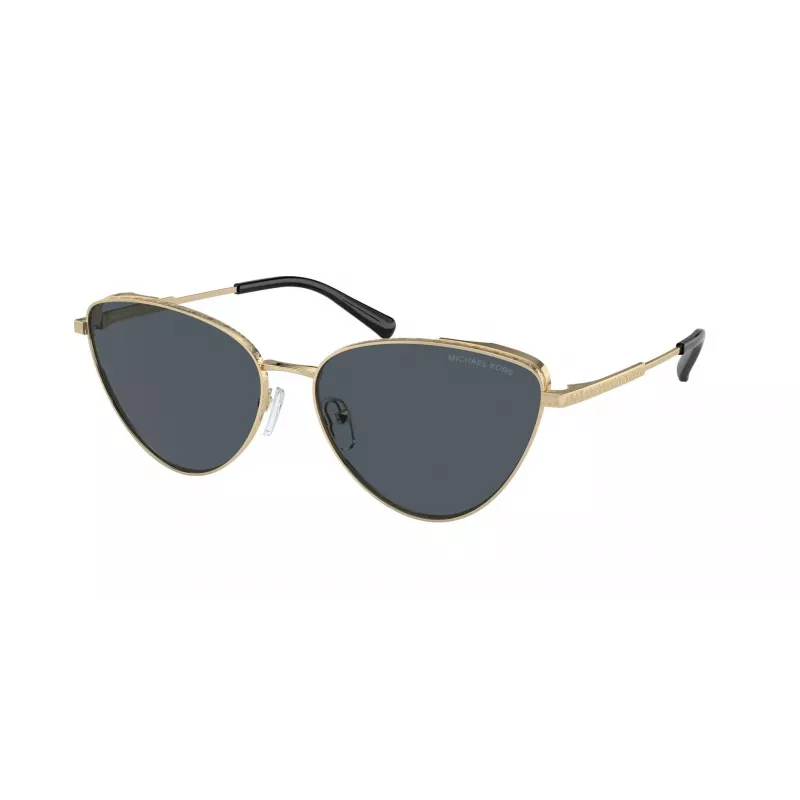 Michael Kors Sieviešu saulesbrilles MK1140-10146G Rozā zelta rāmis, gaiši brūnas gradienta lēcas 59mm