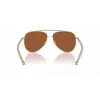 Michael Kors Sieviešu saulesbrilles MK1146-101473 Tumši bruņurupuča acetāta rāmis Brūnas gradienta lēcas 53/13/140 mm