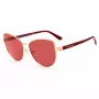 Michael Kors Sieviešu saulesbrilles MK1162OXBLOOD Butterfly metāla rāmis Pelēkas gradienta lēcas 58mm