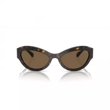 Michael Kors Sieviešu saulesbrilles MK2198-300673 Tumši bruņurupuča acetāta rāmis Brūnas gradienta lēcas 59mm