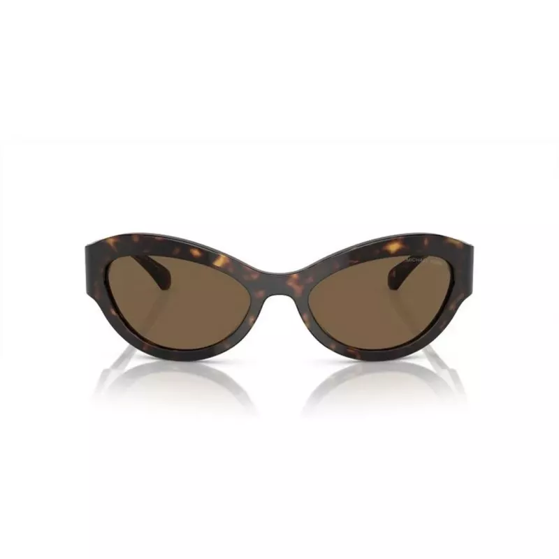 Michael Kors Sieviešu saulesbrilles MK2198-300673 Tumši bruņurupuča acetāta rāmis Brūnas gradienta lēcas 59mm