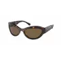 Michael Kors Sieviešu saulesbrilles MK2198-300673 Tumši bruņurupuča acetāta rāmis Brūnas gradienta lēcas 59mm