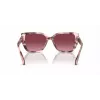 Michael Kors Sieviešu saulesbrilles MK2199-39468H Tumši bruņurupuča acetāta rāmis Brūnas gradienta lēcas 55mm