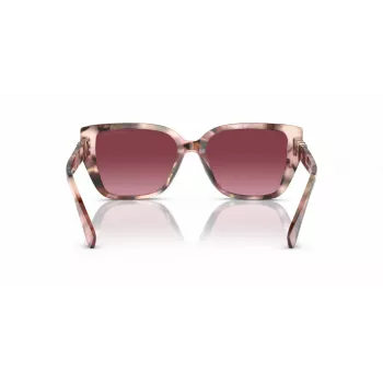 Michael Kors Sieviešu saulesbrilles MK2199-39468H Tumši bruņurupuča acetāta rāmis Brūnas gradienta lēcas 55mm