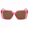 Michael Kors Sieviešu saulesbrilles MK2238UDRAGON Taisnstūra acetāta rāmis 55mm