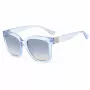 Michael Kors Sieviešu Saulesbrilles MK2268UCORNFL - Rudzupuķu zils Acetāta Rāmis, Pelēkas Gradienta Lēcas, 54mm