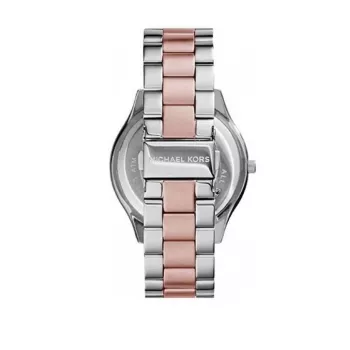 Michael Kors MK3204B sieviešu kvarca pulkstenis, 34 mm, sudraba/baltss ciparnīca