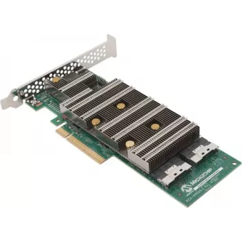 Microchip SmartRAID 3258-16i /e 24Gbps PCIe 4.0 x8 trīsrežīmu RAID kontrolieris, 16 iekšējās pieslēgvietas, 8GB kešatmiņa 3258C16IXS