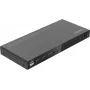 MicroConnect 4K@60Hz HDMI KVM slēdzis 4x1 ar 4K60 4:4:4, USB 3.0 centrmezglu, audio, metāla korpusu (MC-HDMIKVM0401-USB3-4K)