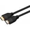 MicroConnect HDMI High Speed kabelis ar Ethernet, 1m CCS, melns