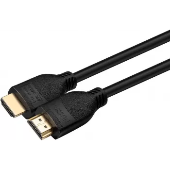 MicroConnect HDMI High Speed kabelis ar Ethernet, 1m CCS, melns