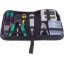 MicroConnect Tīkla kabeļu testeru komplekts 10 (CAB-TEST5) ar RJ45, RJ11/RJ12, BNC, USB testeriem un 8 ID tālvadības vienībām