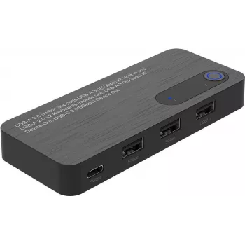 MicroConnect USB 3.0 KM koplietošanas slēdzis 2x5 (MC-USBKM0205)