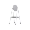 Microsoft Steelcase Roam Mobile Stand for Surface Hub 2S 50 inch - Multimedia Cart - Grey - Height 1661.2 mm - Weight 28.1 kg