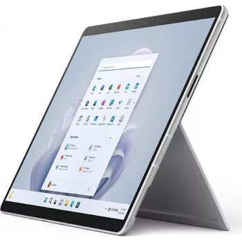 Microsoft Surface Pro 9 13 inch 2-in-1 klēpjdators, Intel Core i5-1235U, 8GB RAM, 256GB SSD, Platīna (atjaunota prece)