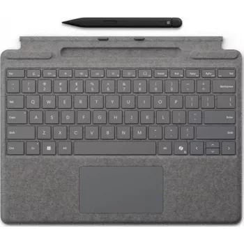 Microsoft Surface Pro tastatūra ar Slim Pen 2, Ziemeļvalstu izkārtojums, Platinum