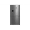 Midea Side-by-Side Ledusskapis MDRM632FGD46W, No Frost, 470 L, Nerūsējošais tērauds, Energoefektivitātes klase D