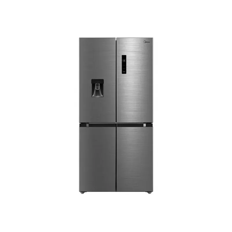 Midea Side-by-Side Ledusskapis MDRM632FGD46W, No Frost, 470 L, Nerūsējošais tērauds, Energoefektivitātes klase D
