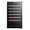 Midea Vīna dzesētājs MDRW150FGG22W Brīvi stāvošs 34 pudeles Melns