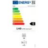Midea Vīna dzesētājs MDRW150FGG22W Brīvi stāvošs 34 pudeles Melns
