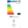 Midea Vīna dzesētājs MDRW150FGG22W Brīvi stāvošs 34 pudeles Melns