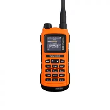 Midland Albrecht Tectalk Duo PMR446 + Freenet divvirzienu rāciju komplekts oranžs IP56 29149