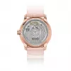 MIDO Baroncelli III Lady Automātiskais Pulkstenis 33mm Roze Zelts PVD Nerūsējošais Tērauds Sudraba Ciparnīca Brūna Ādas Siksniņa M027207360100