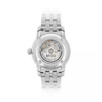 MIDO Baroncelli Lady Automātiskais Pulkstenis M76004181 29mm Nerūsējošais Tērauds Balts Pērļu Māte