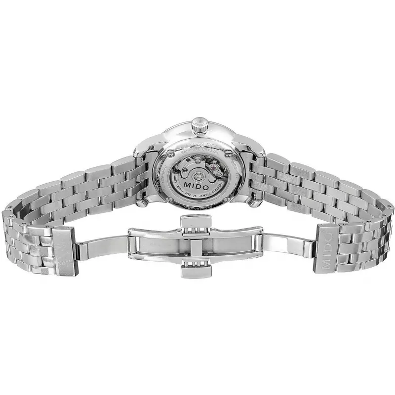 MIDO Baroncelli Lady Automātiskais pulkstenis M76004691 29mm Nerūsējošais tērauds Antracīta ciparnīca