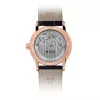 MIDO Baroncelli Signature Lady Automātiskais Pulkstenis 33mm Rožu Zelta PVD Nerūsējošais Tērauds Brūna Āda