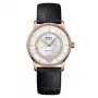 MIDO Baroncelli Signature Lady Automātiskais Pulkstenis 33mm Rožu Zelta PVD Nerūsējošais Tērauds Brūna Āda