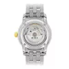 MIDO vīriešu pulkstenis M86009261 Baroncelli III 38mm automātisks sudraba ciparnīca melna āda