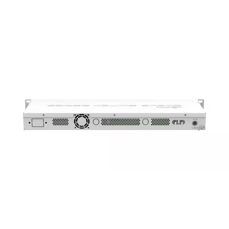 MikroTik CSS326-24G-2S+RM Pārvaldāms Layer 2 slēdzis, 24x Gigabit Ethernet, 2x 10G SFP+, PoE ieeja, 1U statīva montāža, Balts