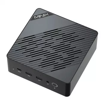 MINIX ER937-AI Barebone Mini PC ar AMD Ryzen 7 3750H, 4 kodoliem/8 pavedieniem, Radeon Vega 10, diviem Gigabit LAN, Wi-Fi 5, VESA montāžu