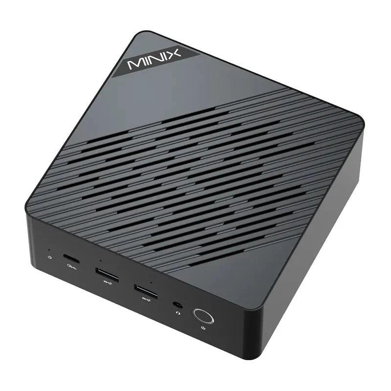 MINIX ER937-AI Barebone Mini PC ar AMD Ryzen 7 3750H, 4 kodoliem/8 pavedieniem, Radeon Vega 10, diviem Gigabit LAN, Wi-Fi 5, VESA montāžu