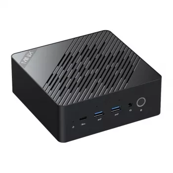 MINIX ER937-AI Barebone Mini PC ar AMD Ryzen 7 3750H, 4 kodoliem/8 pavedieniem, Radeon Vega 10, diviem Gigabit LAN, Wi-Fi 5, VESA montāžu