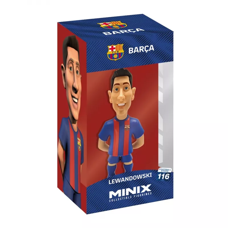 MINIX FC Barcelona - Robert Lewandowski kolekcionējama figūra