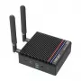MINIX Z300-0dB Barebone Mini PC Intel Processor N300 8C/8T līdz 3.8GHz DDR5 1x SODIMM M.2 PCIe Gen4 Wi-Fi 6E BT5.2 2x 2.5GbE HDMI 2.1 DP 1.4 USB-C 90W VESA Melns