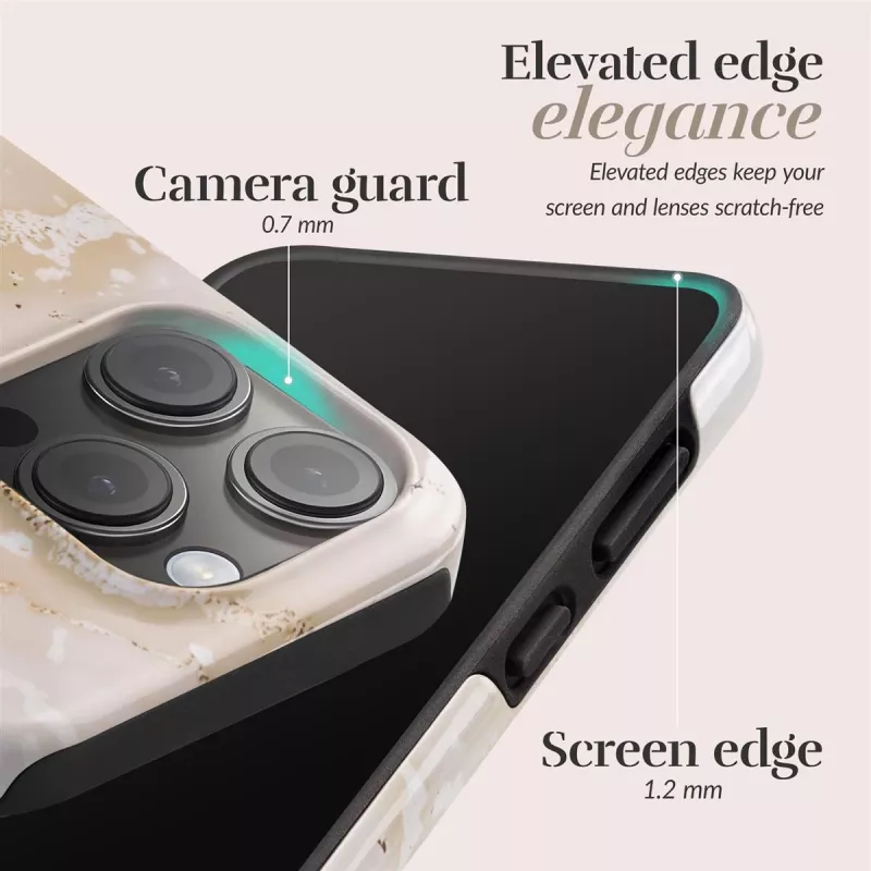 MIO Gold Marble Magsafe saderīgs maciņš iPhone 16 Plus