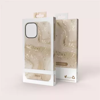 MIO Gold Marble Magsafe saderīgs maciņš iPhone 16 Plus