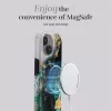 MIO Green Marble Magsafe saderīgs maciņš iPhone 16 Plus