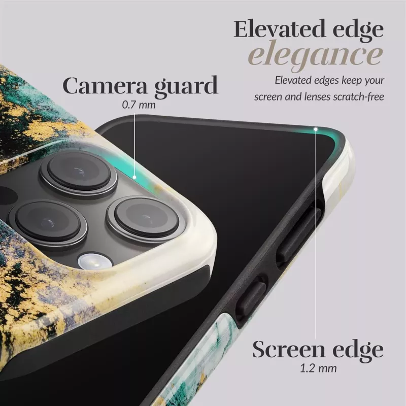 MIO Green Marble Magsafe saderīgs maciņš iPhone 16 Plus