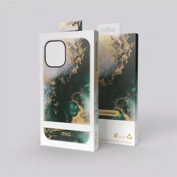 MIO Green Marble Magsafe saderīgs maciņš iPhone 16 Pro
