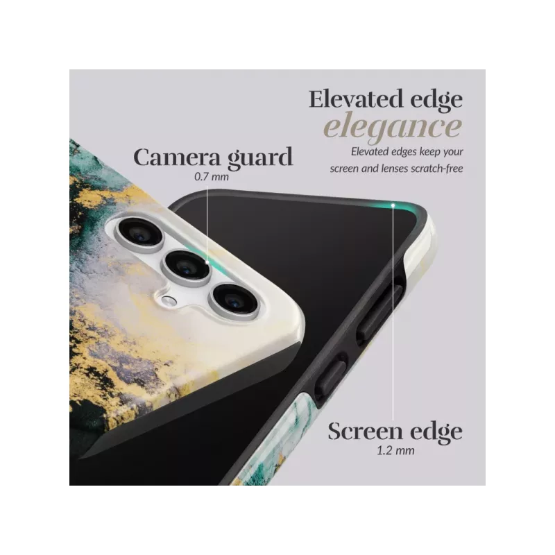 MIO Green Marble Magsafe Compatible Case for Samsung S25 5G