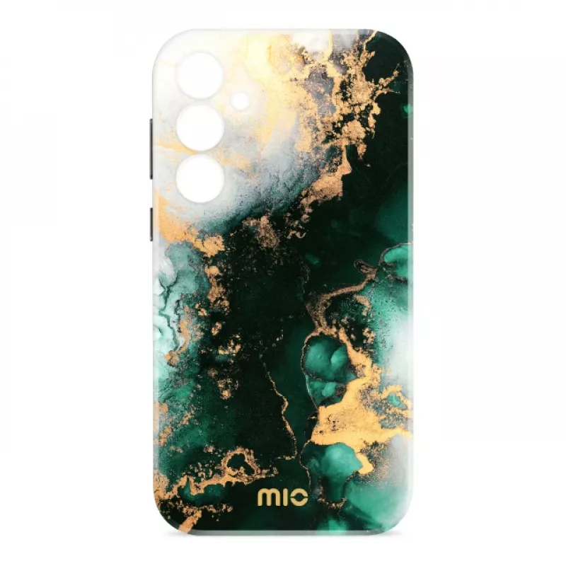 MIO Green Marble Magsafe saderīgs vāciņš Samsung S25 Ultra 5G