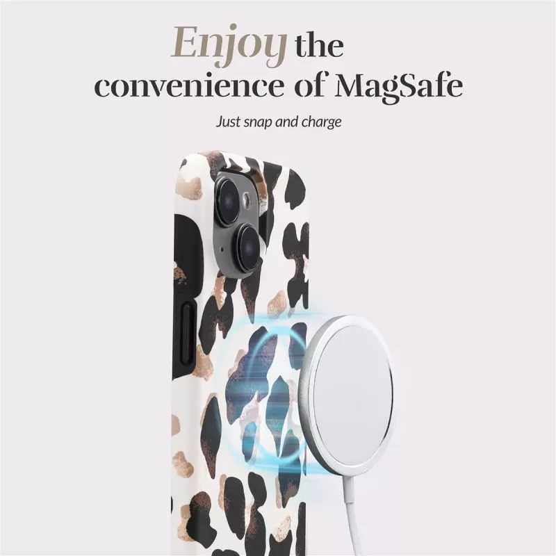 MIO Leopard Magsafe saderīgs maciņš iPhone 16 Plus